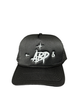 Cargar imagen en el visor de la galería, A.B.P. &quot;Under Construction Trucker Hat (Black)