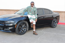 Load image into Gallery viewer, A.B.P. Monogram Camo Windbreaker Set