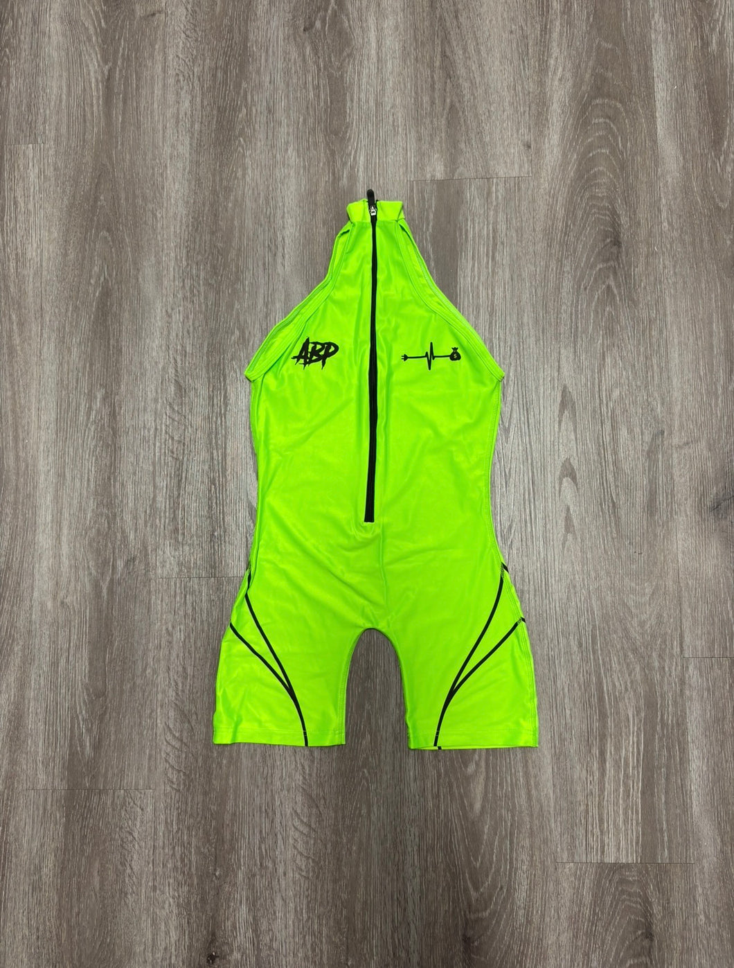 <transcy>Traje de cuerpo "Too Phresh" (verde lima)</transcy>