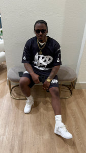 A.B.P. "Biggest Steppa" Jersey Set (Black)