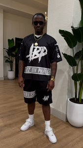 A.B.P. "Biggest Steppa" Jersey Set (Black)