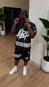 A.B.P. "Biggest Steppa" Jersey Set (Black)