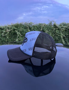 Trucker Hat (Black x Gray)
