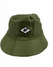 Load image into Gallery viewer, A.B.P. Reversible Bucket Hat (Olive)