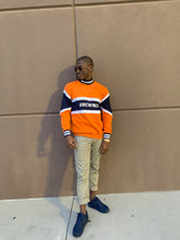 Load image into Gallery viewer, A.B.P. Sweat Shirt (Orange/Navy)